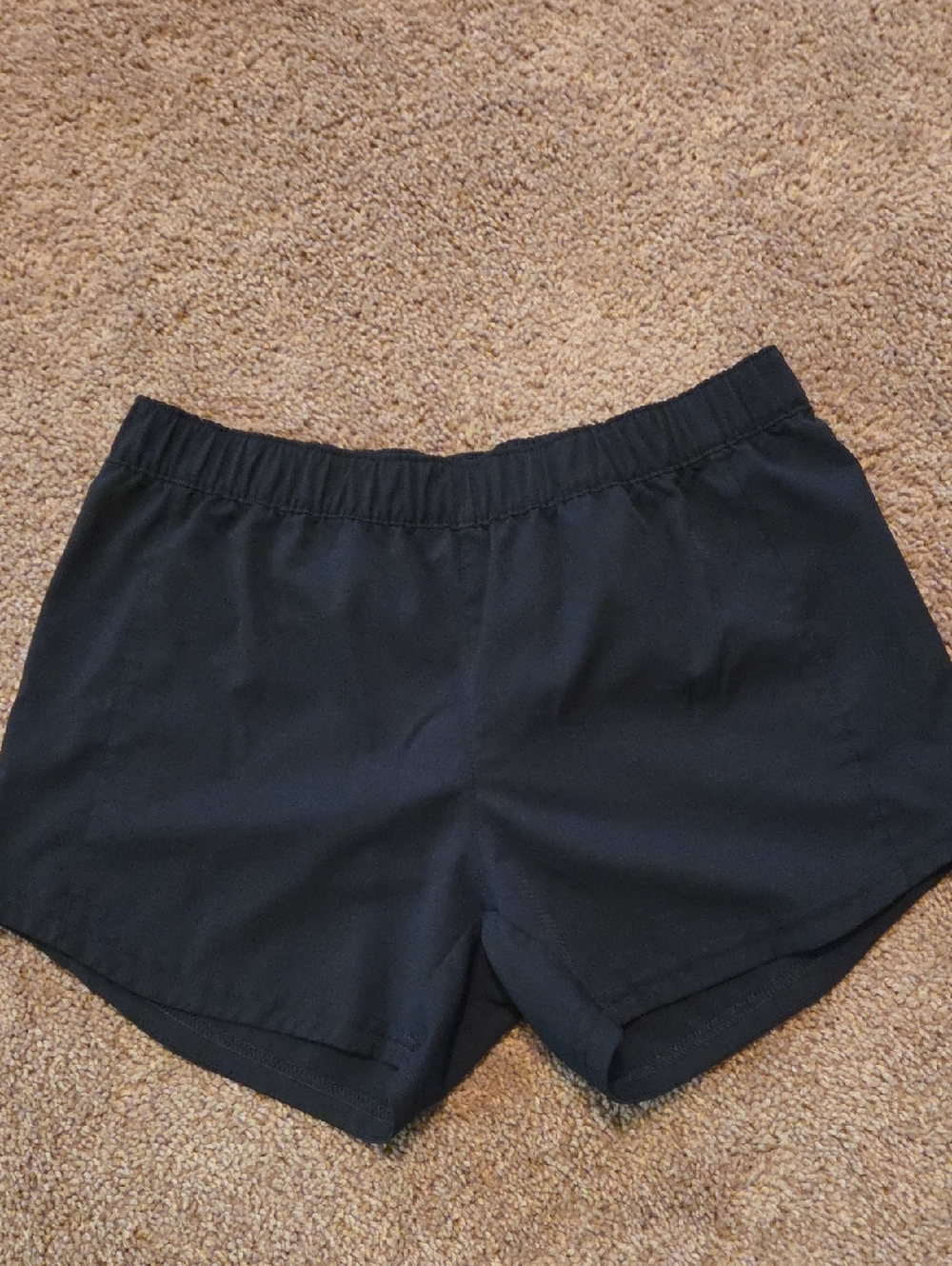 Columbia Women's Black Athletic Elastic-Waist Shorts